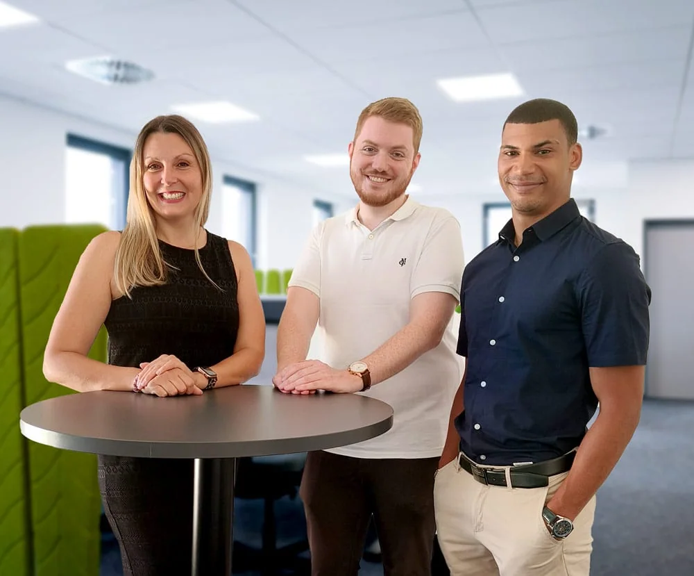 Anne Krekeler, Philipp Konetzke und Dominik Aigboboh